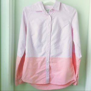 J.Crew Color Block Pinky Shirt